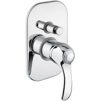Смеситель для душа Webert Aurora AU860101015 Хром встраиваемый