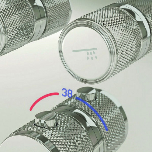 Душевая система Sancos Space SC3006CH с термостатом Хром