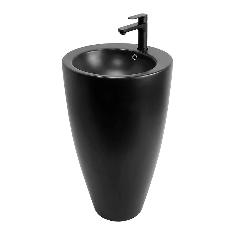 Раковина Azario Comella 49 AZ-311MB цвет Черный матовый