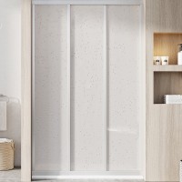 Душевая дверь Ravak Supernova ASDP3-130 00VJ01R211 профиль Белый витраж пластик Pearl