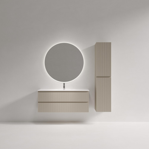 Тумба под раковину Sancos Snob R 120 SNR120/39CE подвесная цвет Beige Soft