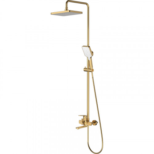 Душевая система Splenka S30.24.03 Золото матовое латунь на стену