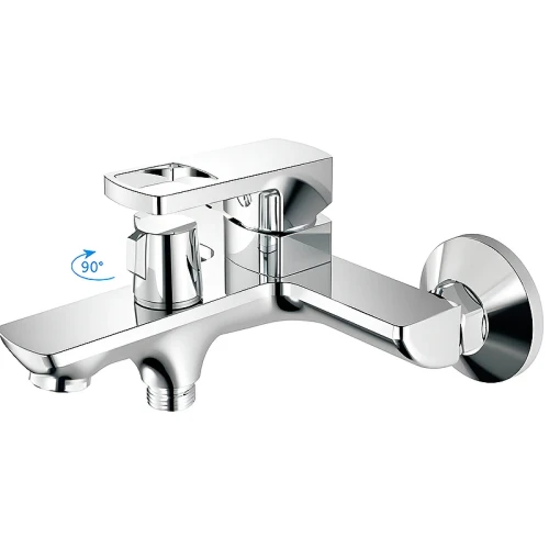 Смеситель для ванны Haiba HB60176 Хром на стену