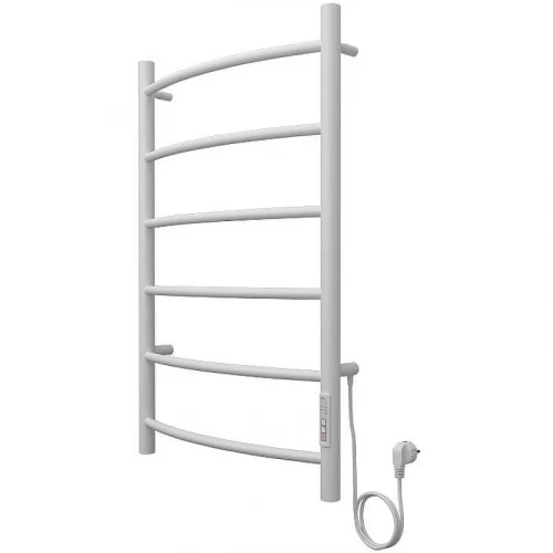 Электрический полотенцесушитель Azario Verona 500x800 П6 AZ04858W диммер справа Белый