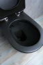 Унитаз Gid Convexo TRS-269BM 62214Y приставной цвет Черный матовый с сиденьем Микролифт