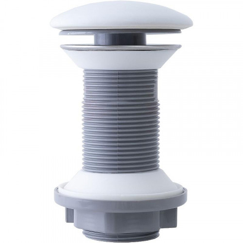 Донный клапан Allen Brau Fantasy 5.11001.21 click-clack Белый матовый