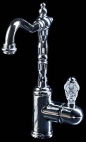 Смеситель для раковины Boheme Crystal 262-CRST Хром латунь