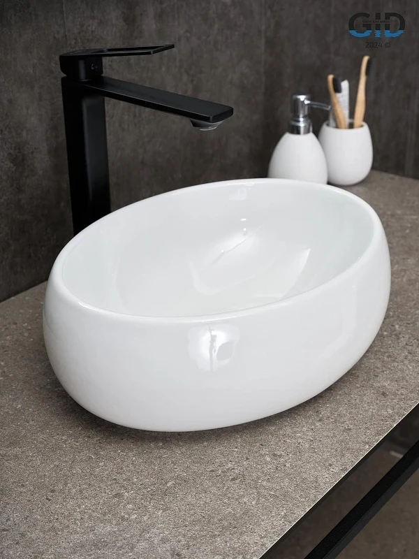 Раковина-чаша Gid Lago 40 N9030ds 51235 цвет Белый