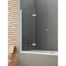Шторка для ванны New Trendy NEW SOLEO Chrome x120 P-0030