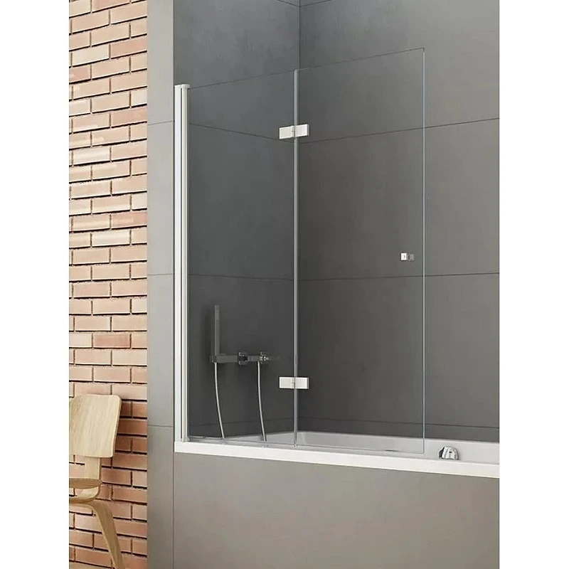Шторка для ванны New Trendy NEW SOLEO Chrome x120 P-0030