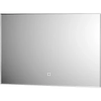 Зеркало Defesto Glow 60х40 DF 2502SH с подсветкой 17W-4500К/с фацетом/Сенсорный выключатель/Нейтральный белый свет