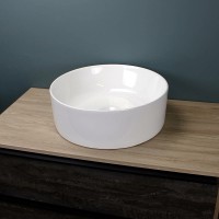Раковина-чаша Maretti Elena 41 EA13NS10-844 Белая фарфор накладная