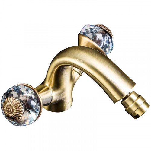 Смеситель для биде Boheme Flora 316-FL Бронза латунь