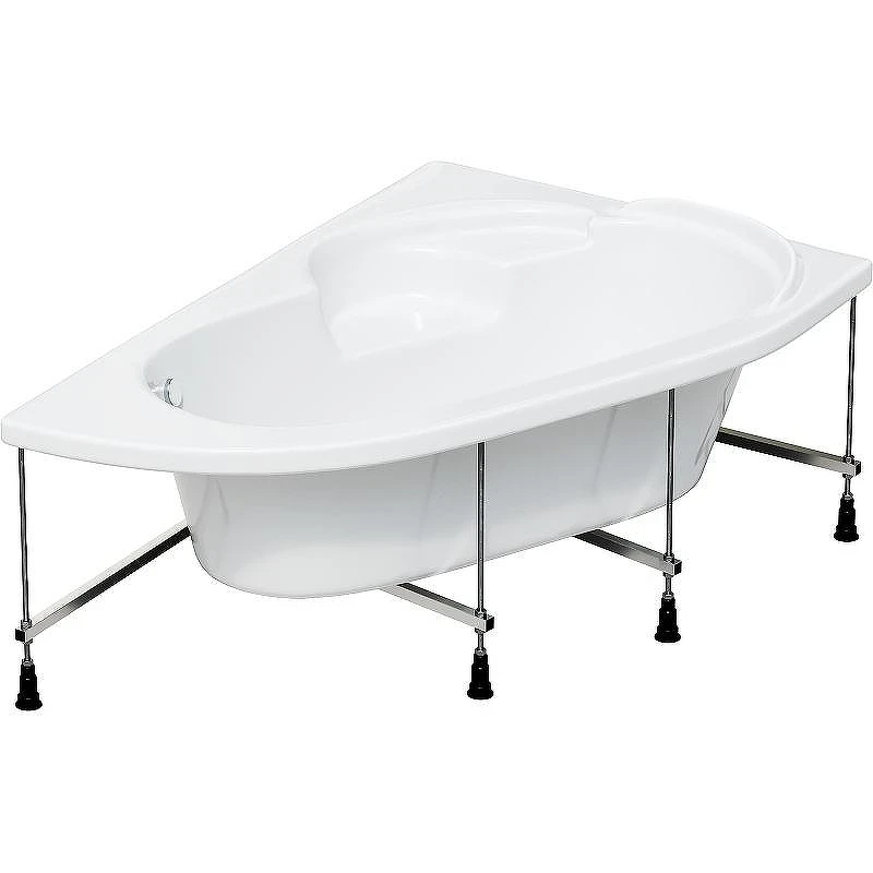 Акриловая ванна Corpa Nera Siena 150x100 L CN05004WHL без гидромассажа