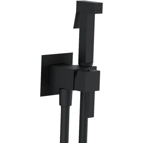Гигиенический душ со смесителем RGW Shower Panels SP-212B 581408212-04 Черный матовый латунь встраиваемый