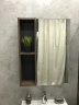 Зеркало со шкафом Comforty Франкфурт 60 00004150528 Дуб шоколадно-коричневый МДФ / ЛДСП, стекло