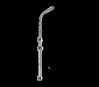 Душевая штанга Remer 318C цвет Хром