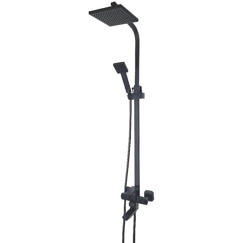 Душевая система Maretti Project Black PB21RYN56 Черная матовая