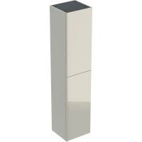 Шкаф пенал Geberit Acanto 38 500.619.JL.2 подвесной Песчаное стекло МДФ / ЛДСП, стекло