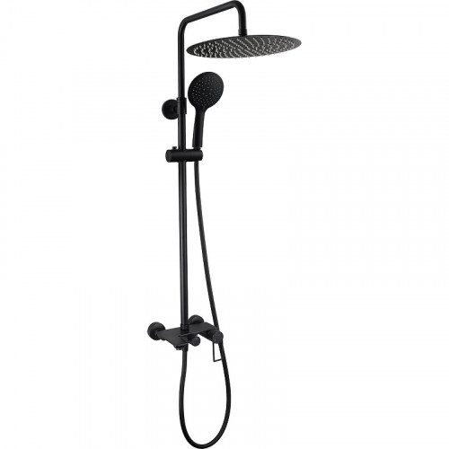 Душевая система Caprigo Kub 54-310-ner Черная матовая