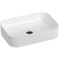 Раковина-чаша Ravak Ceramic R Slim 55 XJX01155002 Белая фаянс накладная