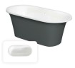 Ванна из искусственного камня Creto Aurora 170x80 8-1112 без гидромассажа