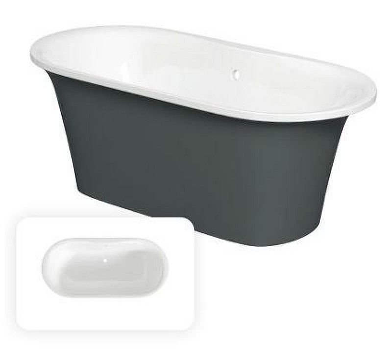 Ванна из искусственного камня Creto Aurora 170x80 8-1112 без гидромассажа