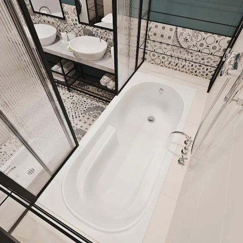 Акриловая ванна Lavinia Boho Bristol 160х75 S1-35020060 цвет Белый глянцевый с каркасом