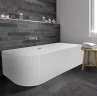 Акриловая ванна Azario Lago Blanco 160х75 R AZ-6724-1CR 16075 цвет Белый