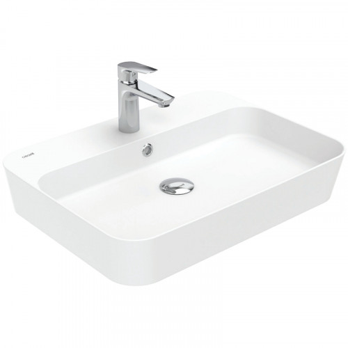 Раковина Creavit Loop 60 LP061-00CB00E-0000 Белая фарфор накладная