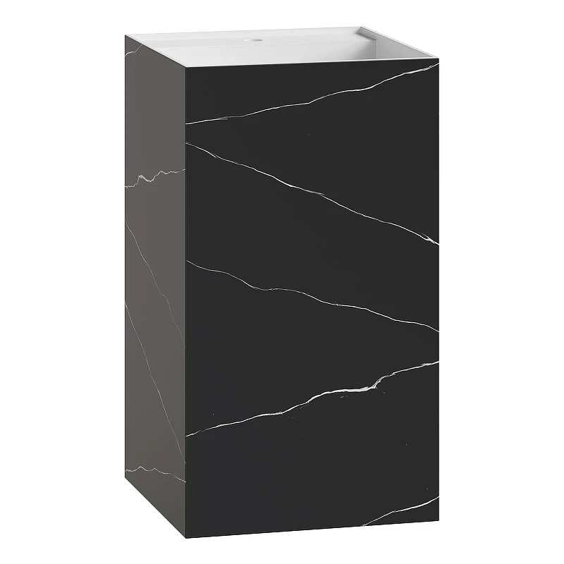 Раковина Boheme Cube 48 802-NM цвет Черный мрамор