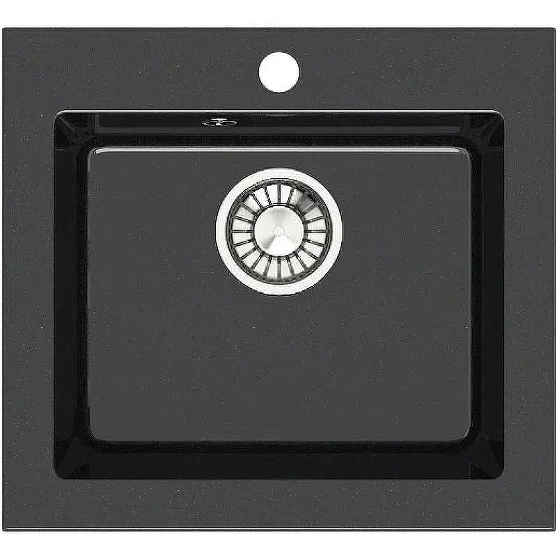 Кухонная мойка Bergg Z35 B035Q004 Черная