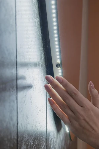 Зеркало Azario Moby 67 LED-00002974 с подсветкой с сенсорным выключателем