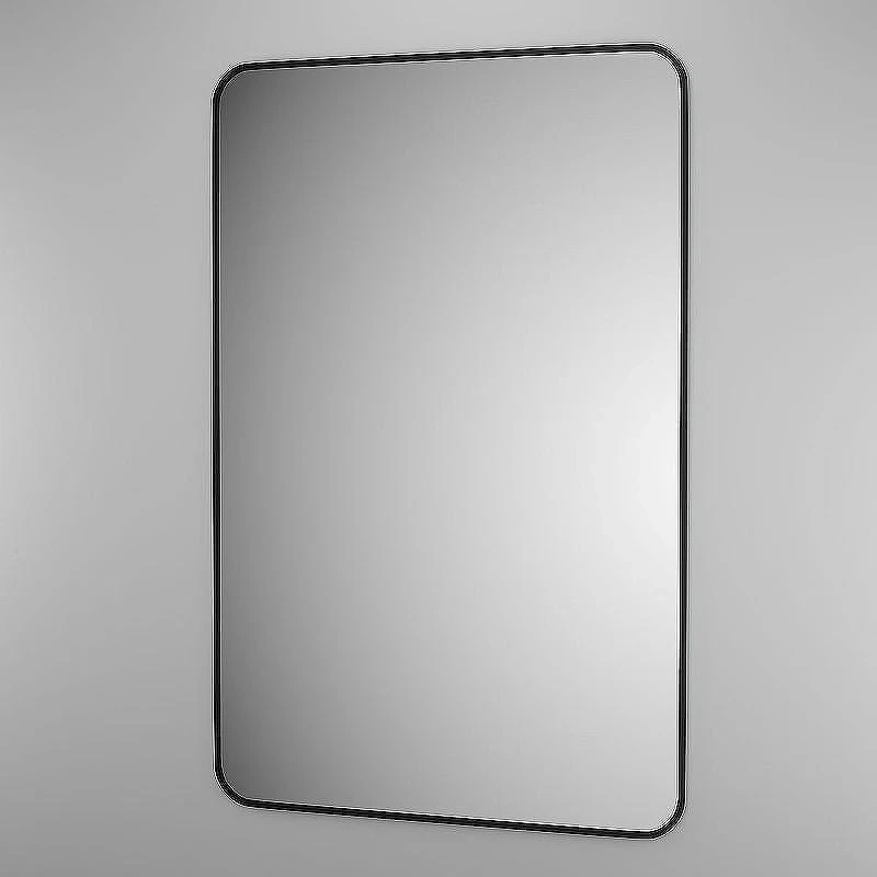 Зеркало Evoform Colora 80х60 BY 0437 с окантовкой - Черный цвет
