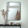 Зеркало Evoform Colora 80х60 BY 0437 с окантовкой - Черный цвет