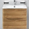 Тумба под раковину BelBagno ACQUA-600-2C-SO-RR подвесная Rovere Rustico МДФ / ЛДСП