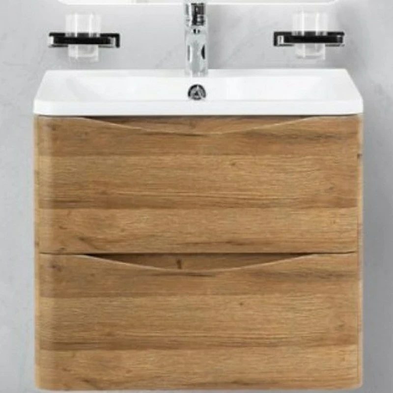 Тумба под раковину BelBagno ACQUA-600-2C-SO-RR подвесная Rovere Rustico МДФ / ЛДСП