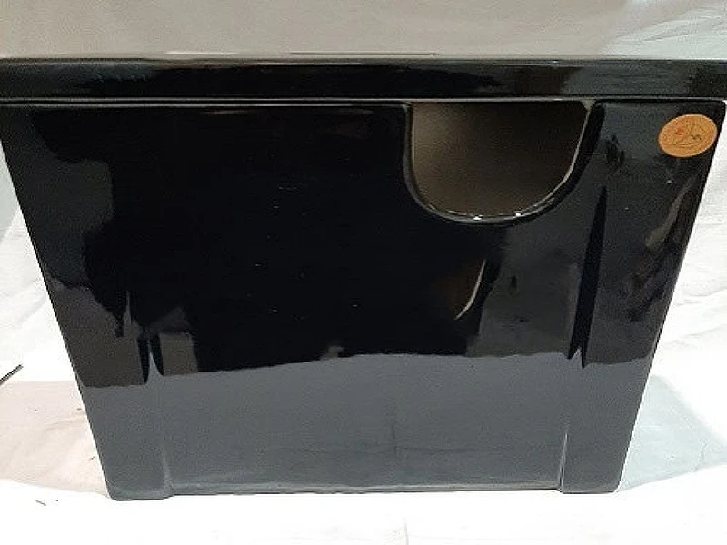 Унитаз компакт CeramaLux NS-2170-18 с бачком и сиденьем Микролифт фаянс напольный
