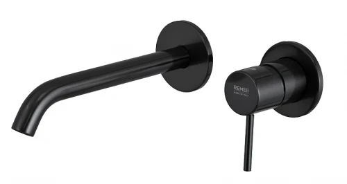 Смеситель для раковины Remer X Style X15PLWBCFP цвет Черный брашированный хром