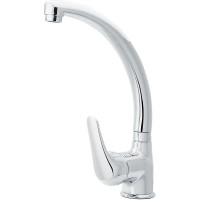 Смеситель для кухни Swedbe Selene 7340 Хром латунь