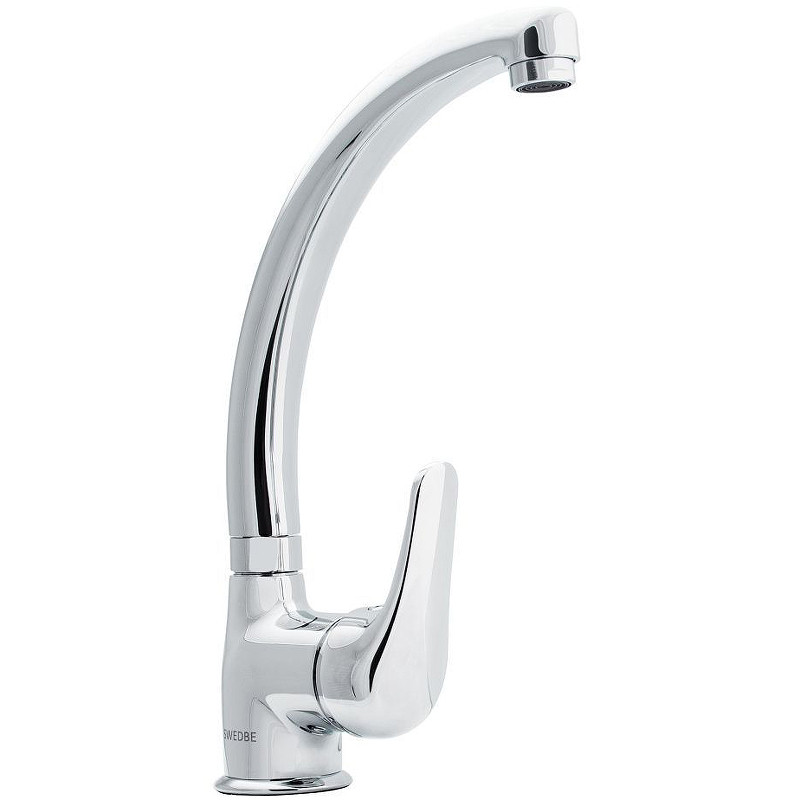 Смеситель для кухни Swedbe Selene 7340 Хром латунь