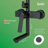 Душевая система Iddis Parker PARBL3Fi06 Черная матовая