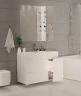 Подвесной шкаф 1MarKa Cube 25 У79533 Белый МДФ / ЛДСП
