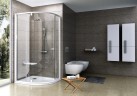 Душевой уголок Ravak Pivot PSKK3 90x90 37677101Z1 профиль Белый стекло Transparent
