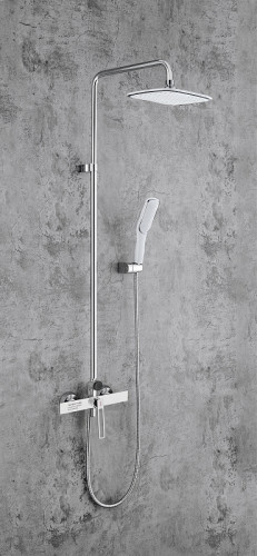 Душевая система Royce Queen RCS-110104CR Хром латунь на стену