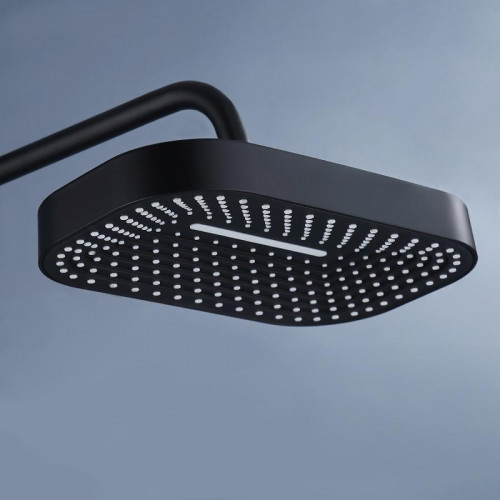 Душевая система ALMAes Doris GK-0345 с термостатом цвет Черный матовый