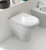 Унитаз Kerasan Aquatech 371801 приставной без сиденья фарфор приставной