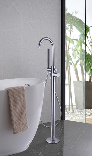 Смеситель для ванны Abber Wasser Kreis AF8115 Хром