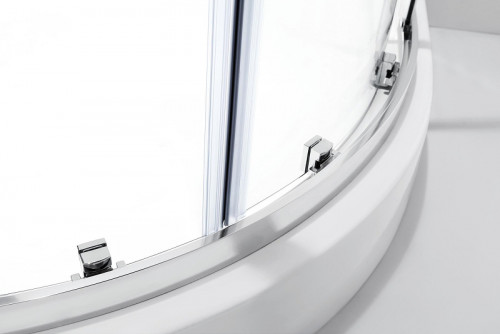 Душевой уголок Cezares Molveno 110x90 MOLVENO-RH-2-110/90-C-Cr-IV профиль Хром стекло прозрачное