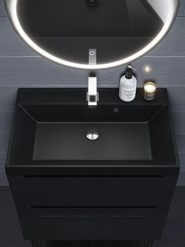 Раковина Uperwood Classic Quartz 70 291030005 цвет Уголь